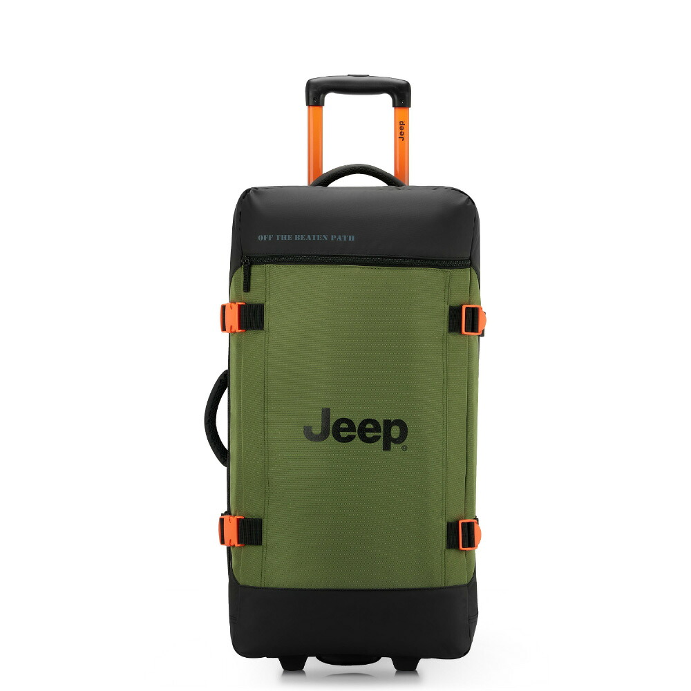 【マラソン期間中ポイント10倍】JS007C 73 CM 2-WHEEL TROLLEY DUFFLE OLIVE オリーブ|DELSEY(デルセー)公式ショップ