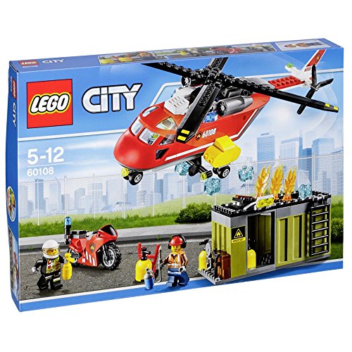 レゴ (LEGO) シティ 消防ヘリコプタ 60108 貨物輸送無料