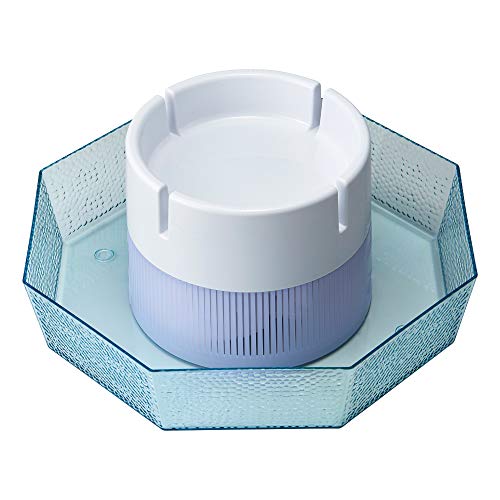 ドウシシャ 流しそうめん器 ひんやり流しそうめん 電池式 LEDライト内蔵 冷水キープ機能 そうめんトレー付 アウトドア 世界流しそうめ 送料無料画像