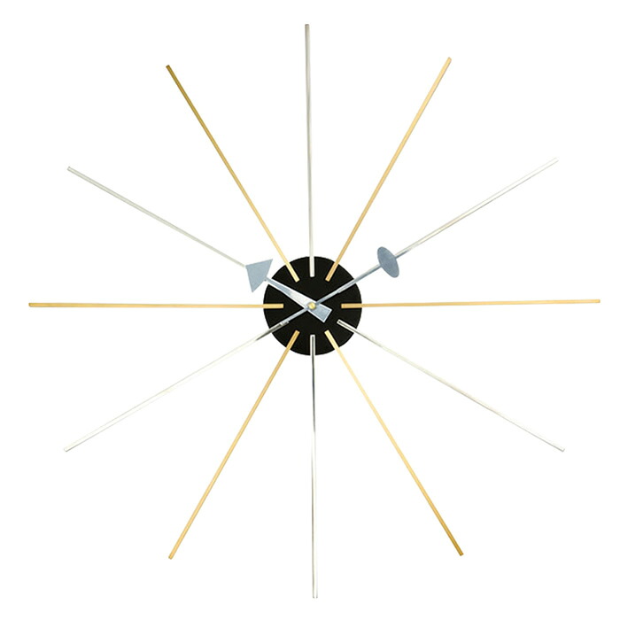 スタークロック star clock ジョージ・ネルソン George Nelson デザイナーズ時計 おしゃれ ジェネリック製品 リプロダクト 復刻版 掛け時計