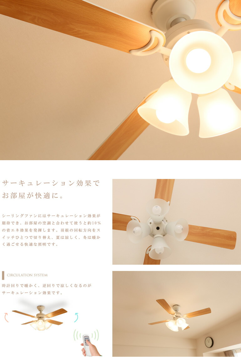 Deluce Stylish Reversible Blades White Wood Mat Ceiling Fan Sealing Stylish Reversible Blades White Wood Mat Ceiling Fan Sealing Light Remote Control With Led For 4 Lights