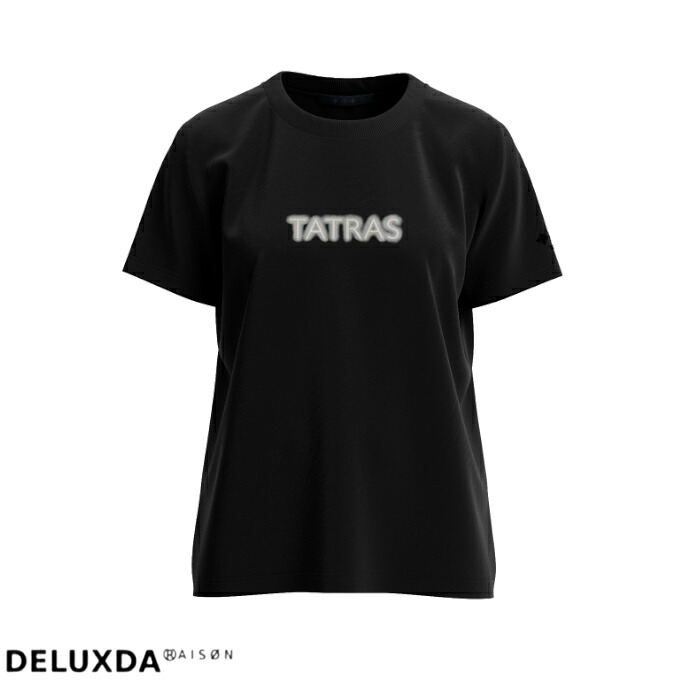 【正規代理店商品】【TATRAS / タトラス】 ANDEZ / アンデス BLACK レディース Tシャツ シンプル T-SHIRT ロゴ　新作 　LTKE25S8038-M