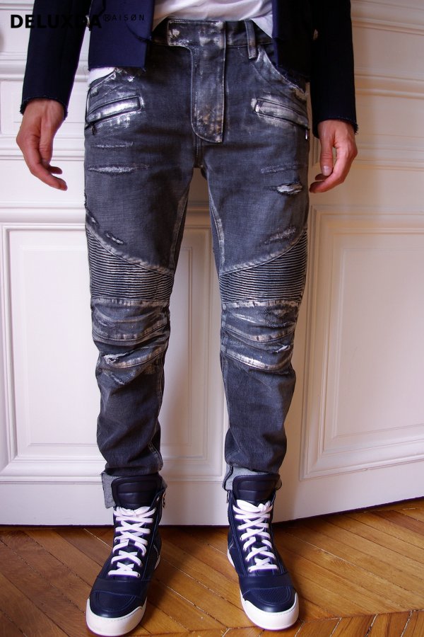 BALMAIN バルマン 16SS裾ZIP薄手カーゴパンツS 23759215_53738893_1000.jpg
