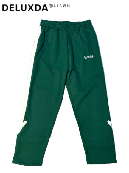 パンツ ASKYURSELF / zip flare canvas jogger L ASKYURSELF アスクユアセルフ スウェットパンツ CONTRAST INSERT