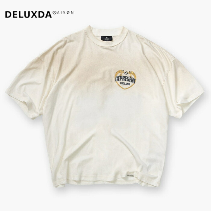 【REPRESENT / リプレゼント】Angel Border T-Shirt col:ECRU エンジェルボーダーTシャツ Tシャツ 男女兼用