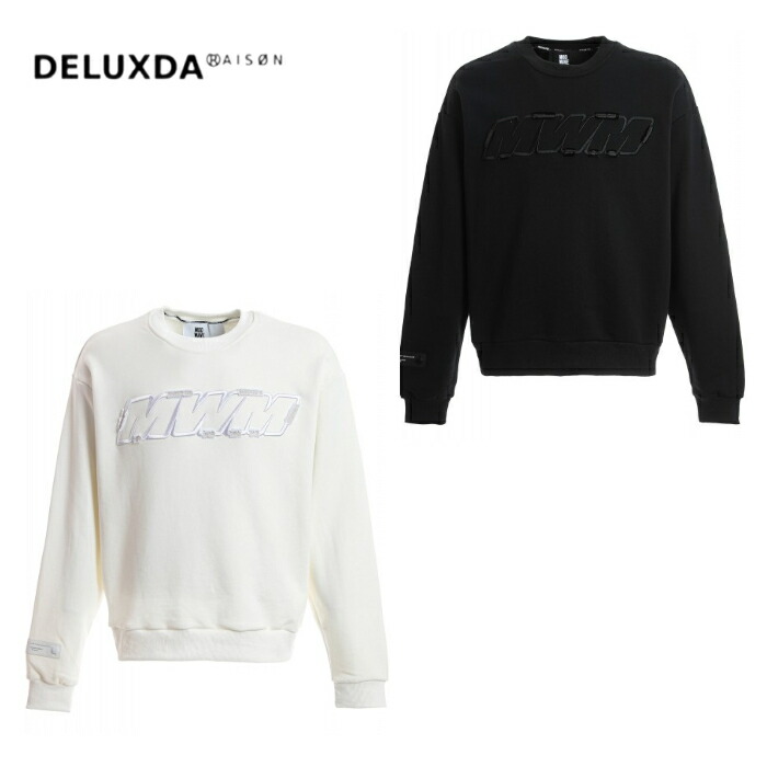 【MWM / エムダブリューエム】【MOD WAVE MOVEMENT / モッドウェイブムーブメント】MWM  LOGO  SWEAT  SHIRT   スェット  男女兼用  BLACK  WHITE