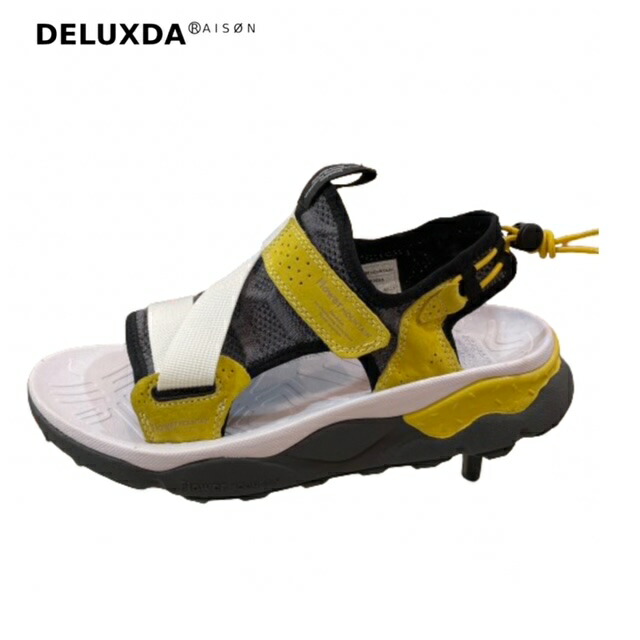 【FLOWER MOUNTAIN お花牟礼】SANDAL  サンダル NAZCA ナスカ WHITE YELLOW 白いこと 黄み 外国でセレブ 一般受け FM30053 ビーチサンダル-サンダル