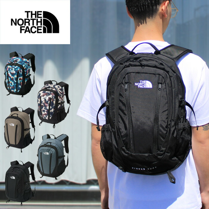 【SALE/貨物輸送無料】THE NORTH FACE ザ・ノース・フェイス  NM72303 SINGLE SHOT【20%OFF】シングル打つこと 20L 背嚢 うしろ側容器に並べる デイパック 御徒面子 花柄 総柄 小型 定番 山登り トレッキング アウトドア メンズ レディース 5色つや 国内定め事 2026SS