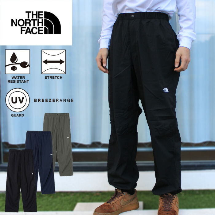【大売り出し/貨物輸送無料】THE NORTH FACE ザ・ノース・フェイス NB32652 VALLEY BREEZE PANT【20%OFF】（ユニ一発やる）排球 ブリーズ ズボン下 ナイロン 伸ばすこと 貨物自動車 ジョガー アウトドア ボトムス セットアップ メンズ 撥水 UV撥ねのける 3色つや 国内定め事 2026SS