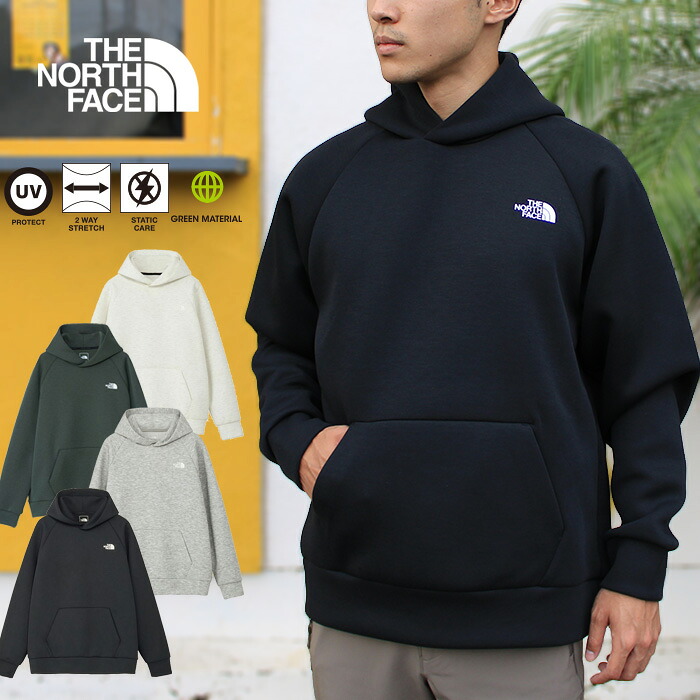 【セール/送料無料】THE NORTH FACE ザ・ノース・フェイス NT62583 テックエアー スウェット フーディ 【20%OFF】 TECH AIR SWEAT HOODIE ストレッチ パーカー プルオーバー アウトドア メンズ レディース トップス 軽量 吸汗 速乾 保温 通気 国内正規 2026SS｜DEMODE KEY STATION