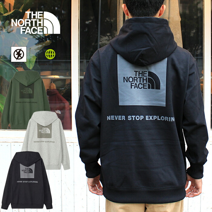 【セール/送料無料】THE NORTH FACE ザ・ノース・フェイス NT62533 BACK SQUARE LOGO HOODIE 【30%OFF】バックスクエアロゴフーディ メンズ レディース ユニセックス プルオーバー アウトドア キャンプ スポーツ サステナブル トップス 裏起毛 速乾 4カラー 国内正規 2025AW|DEMODE KEY STATION