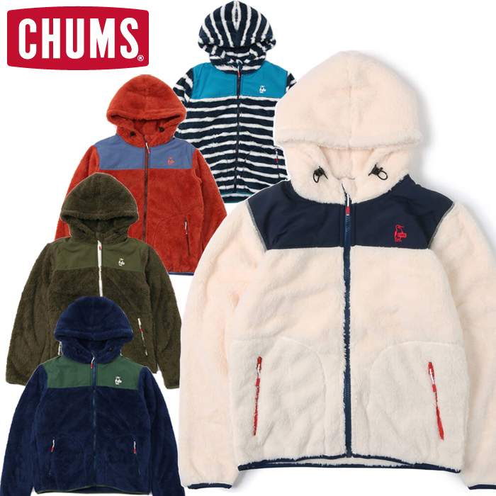 楽天市場 10 Offセール チャムス Chums Ch04 1245 Elmo Fleece Full Zip Parka エルモ フリース フルジップ パーカー フリースジャケット ボア アウトドア キャンプ フェス メンズ レディース ユニセックス 5カラー 国内正規 21fw Demode Sports