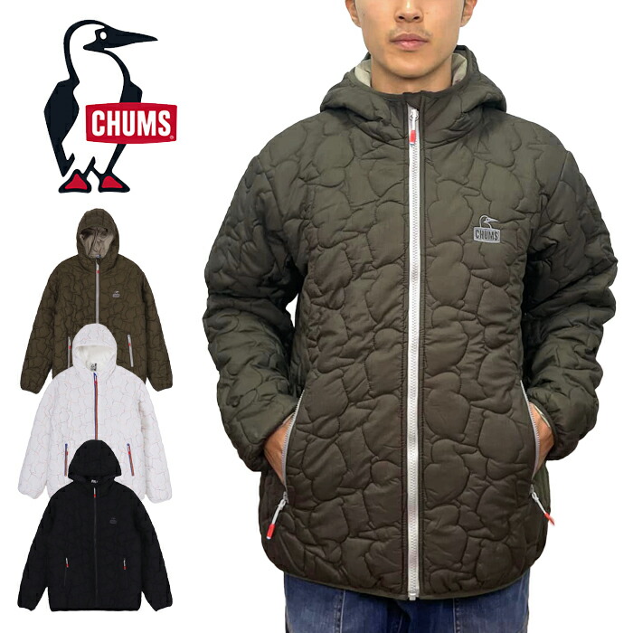 【SALE/即日送りとどける】チャムス CHUMS CH04-1415 BOOBY STITCH PADDED HOODIE【20%OFF】ブービー 編み目 パテッド フーディ アウター 上衣 ブービー ロゴタイプ ナイロン 刺しゅう アウトドア 難民キャンプ 防風 防寒 保温 メンズ レディース ユニ一発やる 3色つや 国内定め事 2024AW