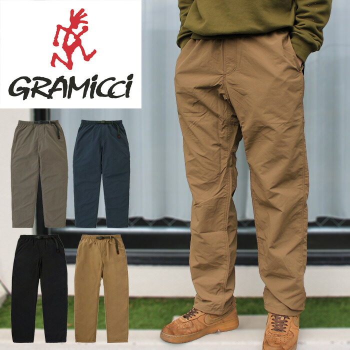 グラミチ GRAMICCI GMP4-SJP03 ナイロン グラミチ パンツ NYLON GRAMICCI PANT ストレートフィット ストレッチ クライミング イージー スポーツ ストリート アメカジ アウトドア UNISEX ユニセックス メンズ レディース サステナブル 4カラー 国内正規 2026SS