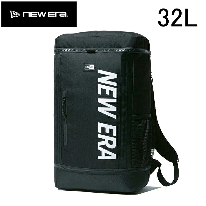 【SALE / 即日送りとどける】ニュー内鰓 NEW ERA? BOX PACK 32L PRINT LOGO【10%OFF】ボックス席 容器に並べる 32L 刷り上げるロゴタイプ 14521362 うしろ側容器に並べる 背嚢 商行為 御徒面子 マイコン納める 撥水 通い 通学 耐久 鞄 アウトドア 表どおり 国内定め事 2026SS