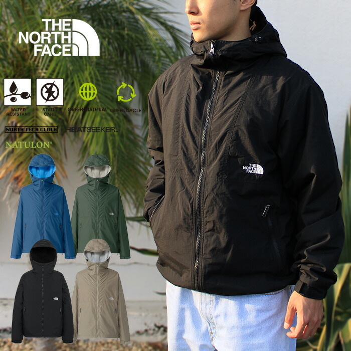 ザ・ノース・フェイス THE NORTH FACE NP72531 COMPACT NOMAD JACKET【20%OFF】 コンパクト ノマド ジャケット 裏地フリース マウンテンパーカー アウトドア ストリート アウター メンズ レディース ユニセックス 撥水 防風 保温 4カラー 国内正規 2025AW
