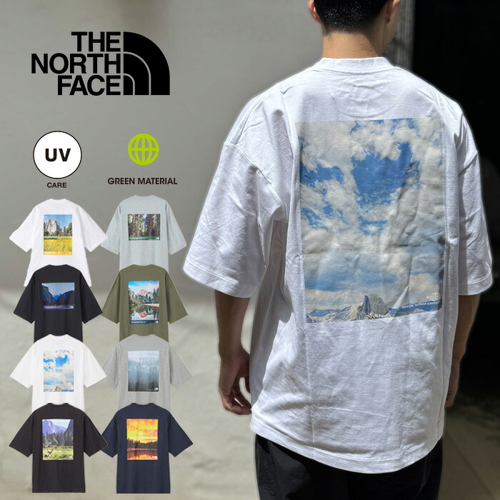 【SALE/即日発送】ザ・ノース・フェイス THE NORTH FACE NT32436 S/S YOSEMITE SCENERY TEE【15%OFF】ショートスリーブ ヨセミテ シーナリー ティー メンズ レディース ユニセックス Tシャツ ビッグシルエット 半袖 トップス アウトドア スポーツ 国内正規 2025SS
