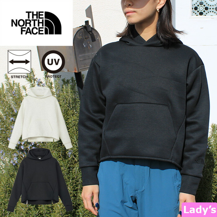 NTW62581 THE NORTH FACE TECH AIR SWEAT SHORT HOODIE (レディース) 【10%OFF】ザ・ノース・フェイス テックエアースウェットショートフーディ スウェットパーカー アウトドア レディース トップス 2カラー 国内正規 2026SS