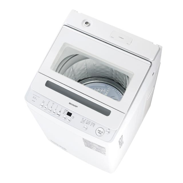 楽天市場】SHARP（シャープ） ES-GV80R-P 全自動洗濯機 （洗濯8.0kg 