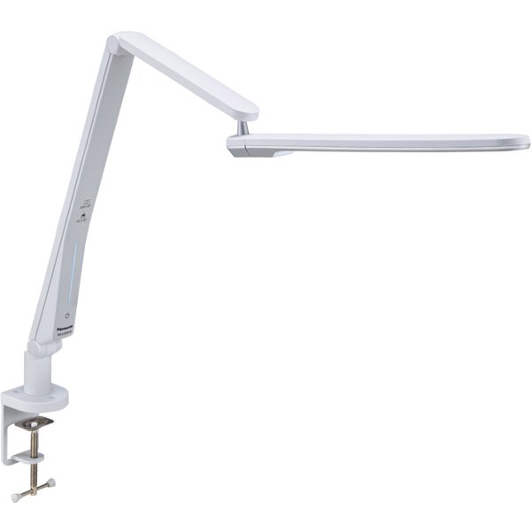 【5年延長保証加入が無料】Panasonic パナソニック【SQ-LC570-W】SQLC570-W　LEDデスクスタンド パルック クランプタイプ ホワイト【KK9N0D18P】｜デンキヤ２
