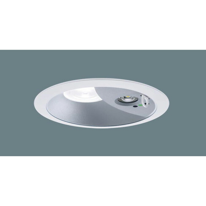 XNG2561SLKLE9 天井埋込型 LED ( 電球色 ) ダウンライト ( 非常用 ) ・ 階段通路誘導灯 30分間タイプ ・ ビーム角85度 ・ 拡散タイプ ・ 光源遮光角15度 自己点検スイッチ付 ・ リモコン自己点検機能付 ／ 埋込穴φ150 XNG2561SLK LE9 パナソニック ( Panasonic )｜商材館 店
