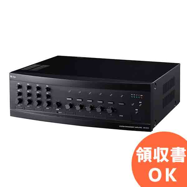 楽天市場】A-3612D TOA PAアンプ 120W 2局 マイク入力4系統 学校 事務