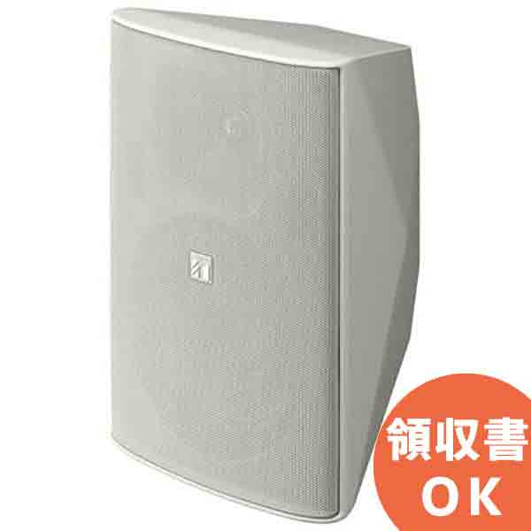 TOA コンパクトスピーカーホワイト F-1000WM TOA F-1000WM コンパクトスピーカー 15W 株式会社きとみ電器