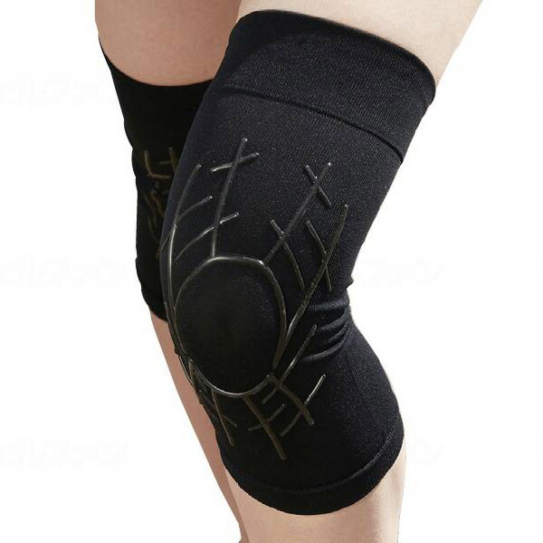 人工筋肉サポーター 膝パワーウォーク黒 L 2枚入り 人工筋肉サポーター 膝パワーウォーク | 【レミントン公式通販