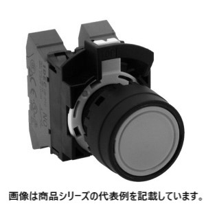 IDECΦ22 HWつづき物 Push-インチ式 押名取り草取り替えっこ■形番：HW1B-M1P30W□つら構え：平形□動くことカテゴリー化：モメンタリ形□接合部精神的な統合：3a□名取り草色：W(白)