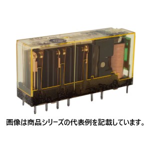 IDEC RF1V形 強制ガイド式リレー ■形番：RF1V-2A2BLD1-D24 □接点構成：4極／2a2b □コイル定格電圧：DC24V □補助機能：逆起電力防止ダイオード付(動作表示LED付) □接点許容電圧：AC250V、DC125V □接点許容電流：6A 16,583円