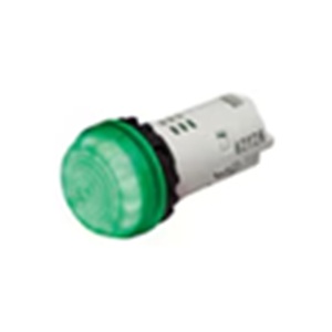 IDECΦ22 AP22形超高明快さLED見せびらかす灯■型：AP22M-2Q4G□水晶体遣りかた：色合い水晶体□照光色：G(緑)□定格当て嵌める起電力：DC24V□使い果たす電流：15mA□保護すること社会システム：IP66(ダイアログボックス向こう正面)