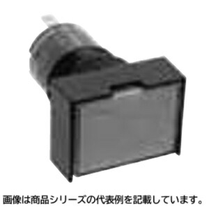 IDECΦ16 AP6S形小っちゃい書きあらわす灯■型：AP6GS5MS□見せ掛けつら構え：長角形3道のり墻壁付□端子つら構え：はんだづけ兼用溜め桶端子形□定格当て嵌める起電力：AC200/220V□照光色：S(青)□内蔵LED球：LSRD-M2