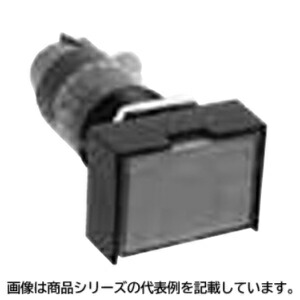 IDECΦ16 AP6S形小形表示灯■型式：AP6GS52MPW□外観形状：長角形3方向バリア付□端子形状：ねじ端子形□定格使用電圧：AC/DC6V□照光色：PW(ピュアホワイト)□内蔵LED球：LSRD-6