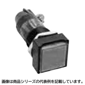 IDECΦ16 AP6S形小っちゃい書きあらわす灯■型：AP6QS5MMS□見せ掛けつら構え：正角形□端子つら構え：ねじ端子形□定格当て嵌める起電力：AC200/220V□照光色：S(青)□内蔵LED球：LSRD-M2