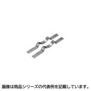 日東工業[PCM]コン柱用金具■型式:PCM-0□セット内容:金具2本、取付ねじ□外形寸法/質量:ヨコ 64mm/0.1kg□摘要:幅20mm以下のバンド用□摘要プラボックス:P(OP)10-12(B)(C)A□取付可能ポール径:O40?400