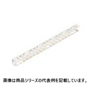 日東工業[BP24-T]線止め金具■型式:BP24-350T□セット内容:金具2本、取付ねじ□長さ mm:350□摘要:ヨコ幅 400mmのキャビネット用□材質/板厚:鉄/1.6mm□塗装色:クリーム塗装(2.5Y9/1)