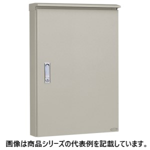 日東工業■品名記号:SORB12-53□ステンレス屋外用制御盤キャビネット□寸法(mm) ヨコ:500 タテ:330 フカサ:120□基板寸法(mm) ヨコ:420 タテ:220□塗装色:ライトベージュ塗装(5Y7/1)□製品質量(kg):9