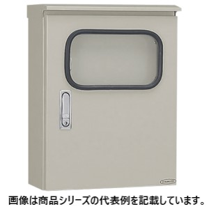 日東工業■品名記号:SORM25-710HA□ステンレス窓付屋外用制御盤キャビネット□寸法(mm) ヨコ:700 タテ:1030 フカサ:250□基板寸法(mm) ヨコ:620 タテ:920□塗装色:ライトベージュ塗装(5Y7/1)□製品質量(kg):49.7