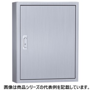 日東工業[STS-N]ステンレス鋼盤用押し入れ■型:STS20-55N□塗り付ける色:ヘアーライン仕上(塗り付けるなし)□外径寸法 粍 ヨコ:500 タテ:500 フカサ:200□基板大きさ 粍 ヨコ:420 タテ:420□質量 kg:14.8