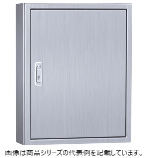 【楽天市場】 日東工業 品名記号：STB12-45N ステンレス盤用キャビネット 材質：ステンレス(SUS304) 取付基板：木製基板15mm