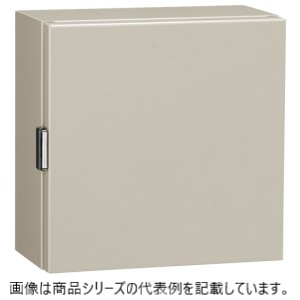 日東工業[CHB-A]CH形ボックス（防塵パッキン付)■型式:CHB12-325AC□塗装色:クリーム塗装(2.5Y9/1)□外径寸法 mm ヨコ:300 タテ:250 フカサ:120□基板寸法 mm ヨコ:250 タテ:200□質量 kg:3.9