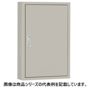 日東工業■品名記号:S25-54□[S] 盤用キャビネット・露出形 鉄製基板付□寸法(mm) ヨコ:500 タテ:400 フカサ:250□基板寸法(mm) ヨコ:420 タテ:320□塗装色:ライトベージュ塗装（5Y7/1）□製品質量(kg):16.2