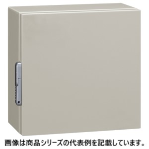 日東工業■品名記号:CL25-54U□[CL-U] CL形ボックス（防塵・防水構造）□寸法(mm) ヨコ:500 タテ:400 フカサ:250□基板寸法(mm) ヨコ:450 タテ:350□塗装色:ライトベージュ塗装（5Y7/1）□製品質量(kg):13.6