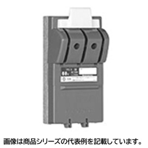 日東工業カバースイッチ■型式：CKL3P200A□品名記号：CKL 3P 200A□定格電圧 / 端子構造：AC250V/圧着端子形□付属ヒューズ(取付寸法)：200A(55mm)□端子ねじ：M10□適合圧着端子(Max)：R100-10｜電電虫＠ｗｅｂ