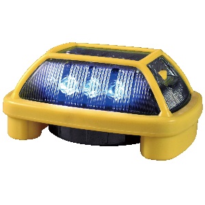 日恵製作所 ■型式：VK16H-004H1B □使用電池：4.5V(単三形電池×3本) 　※電池は付属されていません。お客様にてご用意ください。 □動作方式：手動スイッチ □表示動作：[点滅] 変則、連続16時間動作 □色：B（青） □ブザー：－