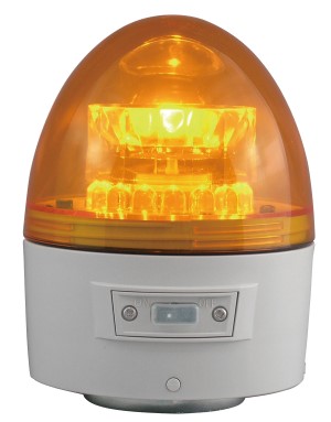 日恵製作所■型式：VL11B-003BY□使用電池：3V(単一形電池&times;2本)　※電池は付属されていません。お客様にてご用意ください。□動作方式：夜間自動□表示動作：[点滅] 72回/分 / [回転] 288回/分□色：Y（黄）□ブザー：&minus;｜電電虫＠ｗｅｂ