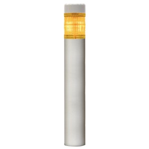 日恵製作所 積層表示灯 表示灯 Φ22 ニコプチ ■型式：VL02P-D24NY □定格電圧：DC12～24V □段数：1(単色) □表示動作：回転(240回/分・黄) □ブザー：無し □消費電力：0.2W