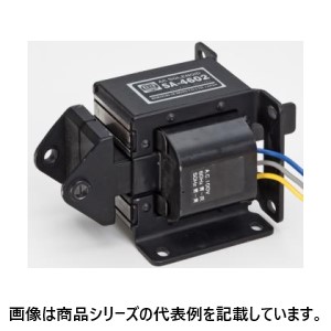 国際電業 ■型式:SA-4602 200V □動作:両用形(PUSH-PULL) □定格吸引力:78.4N(8.0kgf) □定格ストローク:30mm □定格電圧:AC200V □始動電流:18.0A □保持電流:1.2A □通電時間:連続定格 □販売単位:1台単位