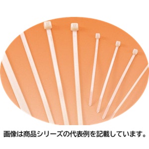 ヘラマンタイトンMSタイ(耐熱)■型式：T50L-HS□色：薄緑□結束径：φ2.5～105mm□寸法： 全長:L\u003d383mm  幅:A\u003d4.8mm□ループ引張強度：EVO7ISP/MK8/EVO9ISP□販売単位：100本単位