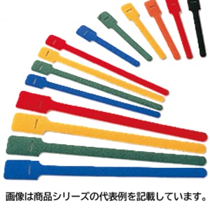 ヘラマンタイトングリップタイ・定尺タイプ■型式：GT200-YLW□色：黄□最大結束径：φ44mm□寸法(mm)： 全長：L\u003d197mm  幅：W\u003d13mm□販売単位：10本単位
